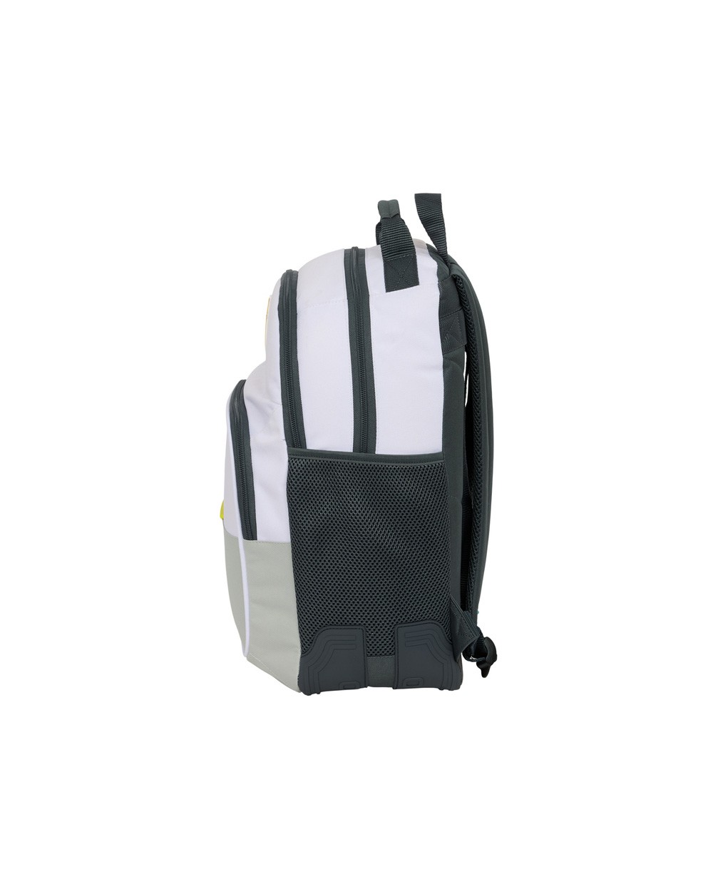 Mochila safta doble con cantoneras adaptable a carro real madrid 1 equipacion 25 26 420x320x150 mm