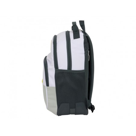 Mochila safta doble con cantoneras adaptable a carro real madrid 1 equipacion 25 26 420x320x150 mm