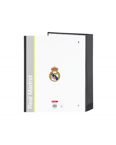 Carpeta safta 4 anillas folio carton lomo ancho real madrid 1 equipacion 25 26