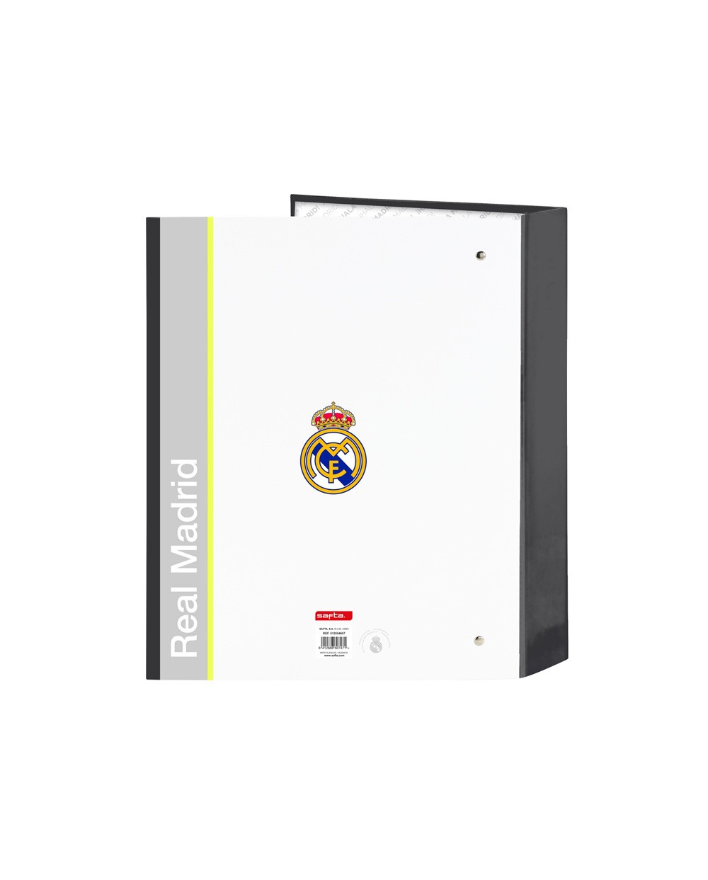 Carpeta safta 4 anillas folio carton lomo ancho real madrid 1 equipacion 25 26