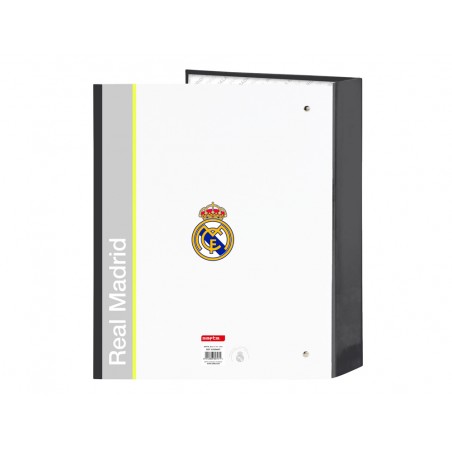Carpeta safta 4 anillas folio carton lomo ancho real madrid 1 equipacion 25 26