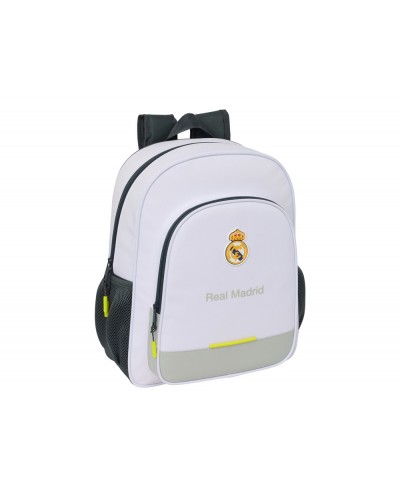 Mochila safta junior adaptable a carro real madrid 1 equipacion 25 26 380x320x120 mm