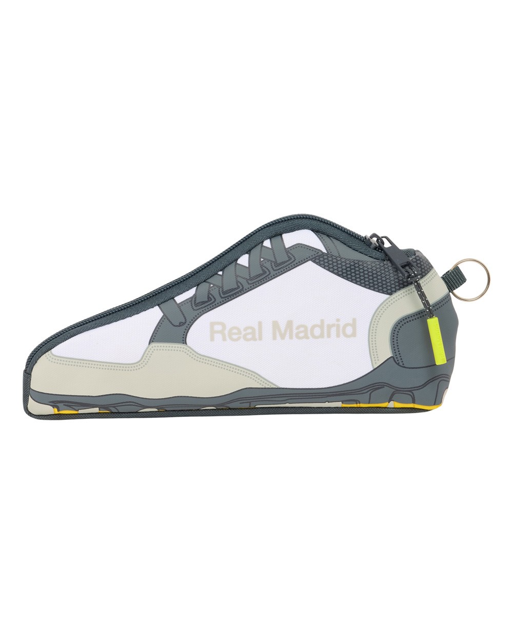 Bolso escolar portatodo safta zapatilla real madrid 1 equipacion 25 26 100x240x20 mm