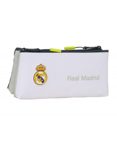 Neceser safta pequeno doble real madrid 1 equipacion 25 26 100x220x80 mm