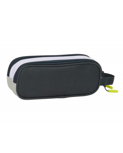 Bolso escolar portatodo safta doble real madrid 1 equipacion 25 26 80x210x60 mm