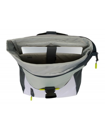 Mochila safta solapa para portatil 156 real madrid 1 equipacion 25 26 420x280x130 mm