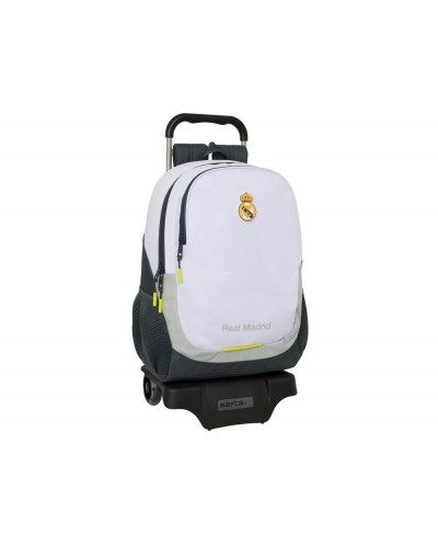 Mochila safta mod 665 con carro 905 real madrid 1 equipacion 25 26 440x320x160 mm