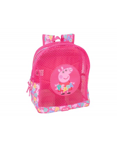 Mochila safta anti arena peppa pig 240x305x180 mm