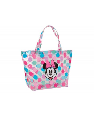 Bolsa shopping safta mickey minnie beach 350x540x170 mm