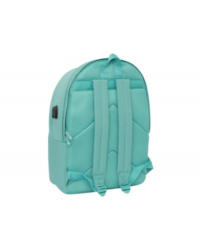 Mochila safta doble para portatil 156 usb el ganso basics 440x310x180 mm