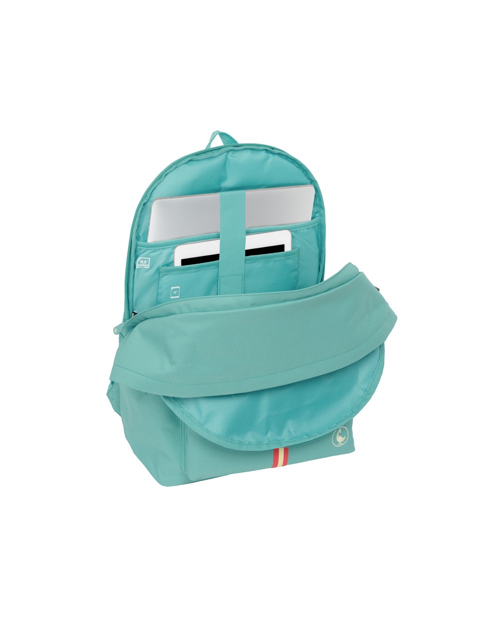 Mochila safta doble para portatil 156 usb el ganso basics 440x310x180 mm