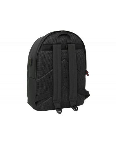 Mochila safta doble para portatil 156 usb el ganso basics 440x310x180 mm