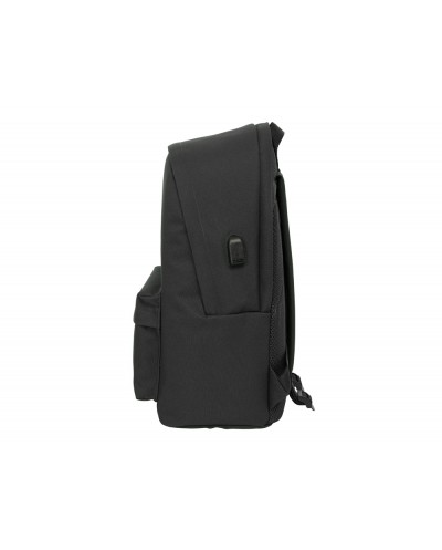 Mochila safta doble para portatil 156 usb el ganso basics 440x310x180 mm