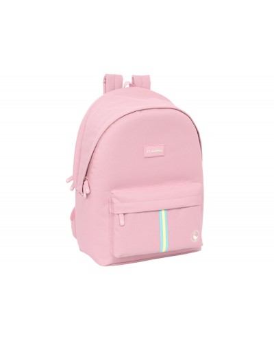 Mochila safta doble para portatil 156 usb el ganso basics 440x310x180 mm