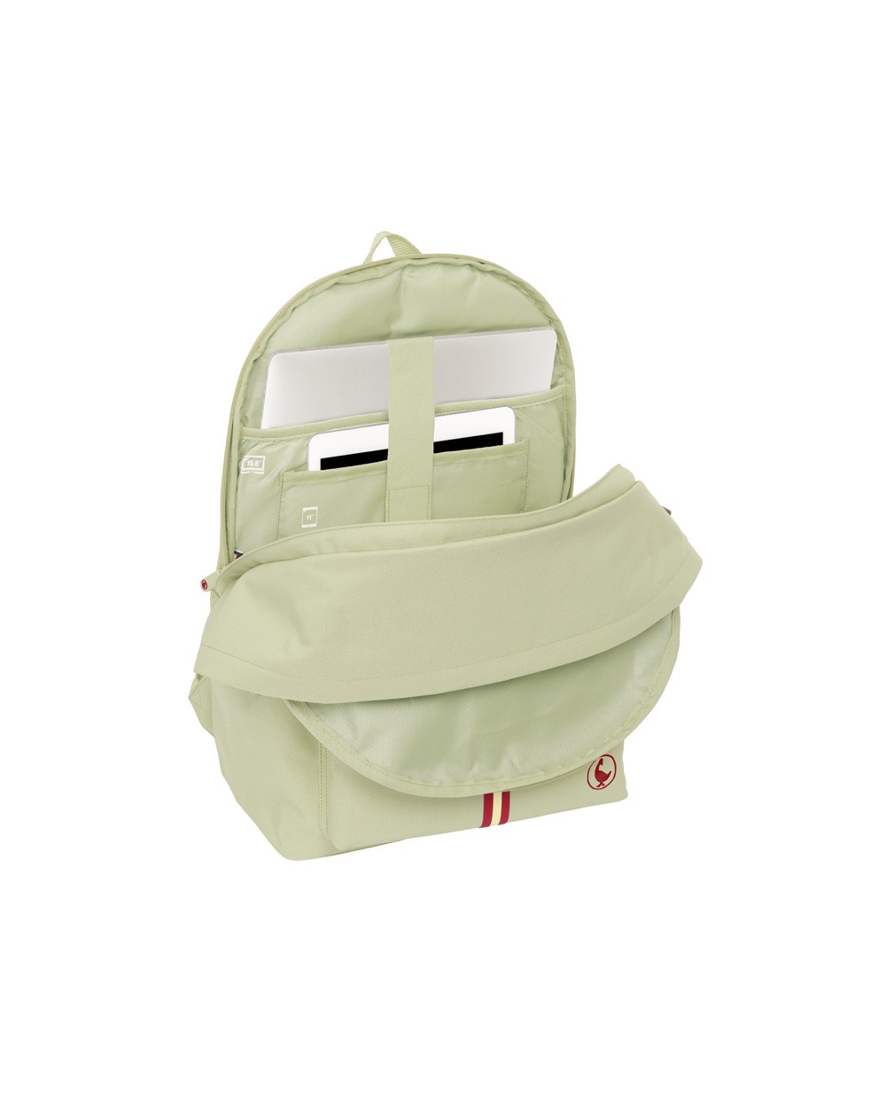 Mochila safta doble para portatil 156 usb el ganso basics 440x310x180 mm