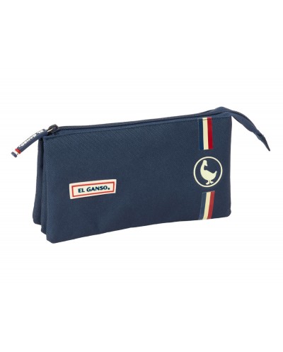 Bolso escolar portatodo safta triple el ganso eclipse 120x220x30 mm