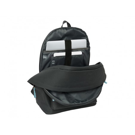 Mochila safta doble para portatil 156 usb el pulpo basics 440x310x180 mm