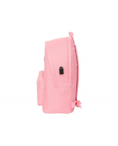 Mochila safta doble para portatil 156 usb el pulpo basics 440x310x180 mm