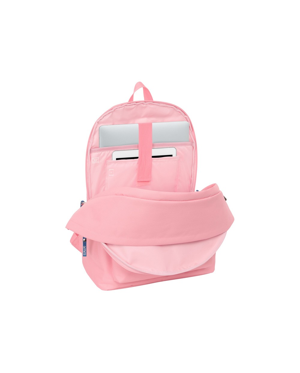 Mochila safta doble para portatil 156 usb el pulpo basics 440x310x180 mm