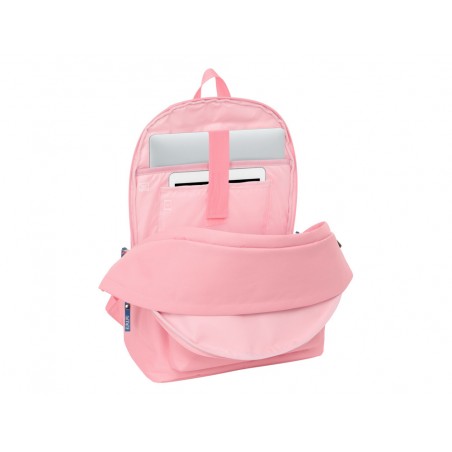 Mochila safta doble para portatil 156 usb el pulpo basics 440x310x180 mm