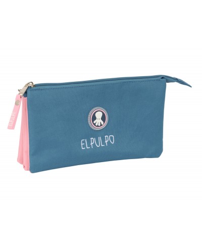 Bolso escolar portatodo safta triple el pulpo basics 120x220x30 mm