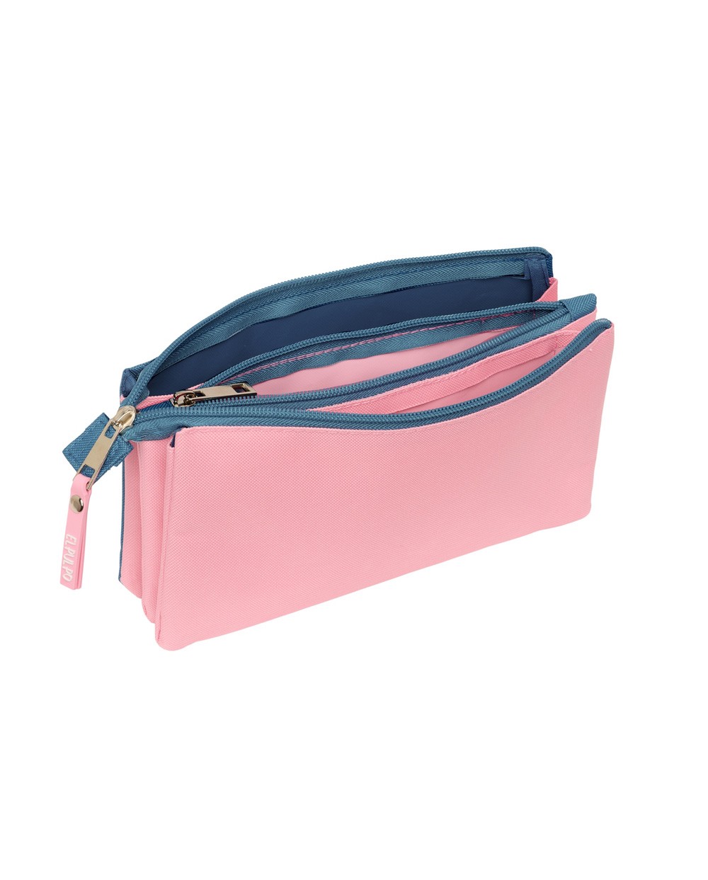 Bolso escolar portatodo safta triple el pulpo basics 120x220x30 mm