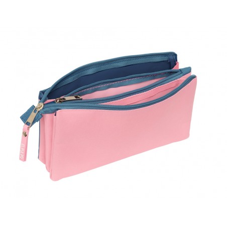 Bolso escolar portatodo safta triple el pulpo basics 120x220x30 mm