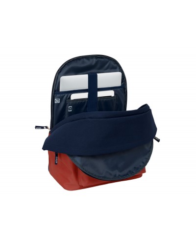 Mochila safta doble para portatil 156 usb el pulpo basics 440x310x180 mm