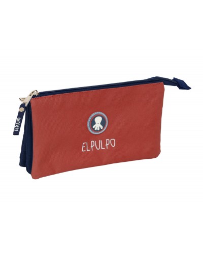 Bolso escolar portatodo safta triple el pulpo basics 120x220x30 mm