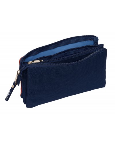 Bolso escolar portatodo safta triple el pulpo basics 120x220x30 mm