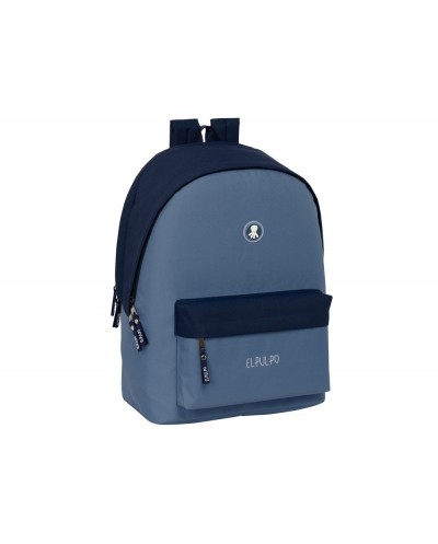 Mochila safta doble para portatil 156 usb el pulpo basics 440x310x180 mm