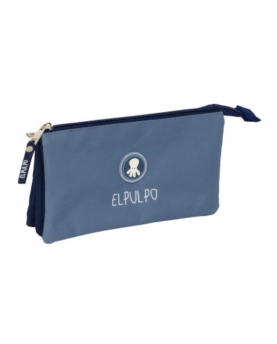 Bolso escolar portatodo safta triple el pulpo basics 120x220x30 mm