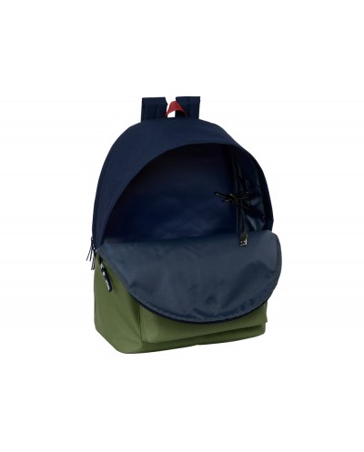 Mochila safta doble para portatil 156 usb el pulpo basics 440x310x180 mm