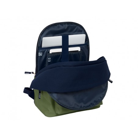 Mochila safta doble para portatil 156 usb el pulpo basics 440x310x180 mm
