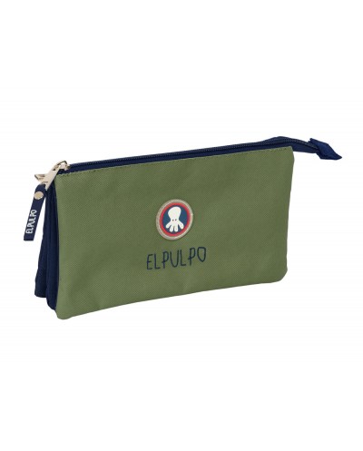 Bolso escolar portatodo safta triple el pulpo basics 120x220x30 mm