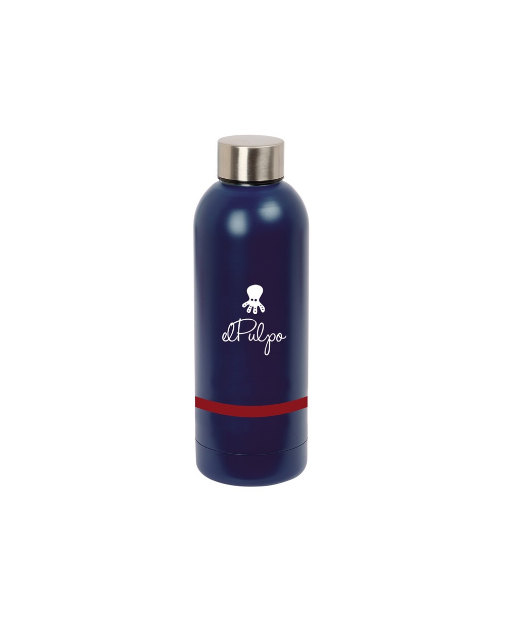 Botella termo acero inoxidable 500ml el pulpo 225x70 mm