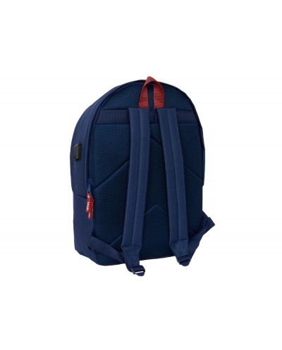 Mochila safta doble para portatil 156 usb el pulpo 440x310x180 mm