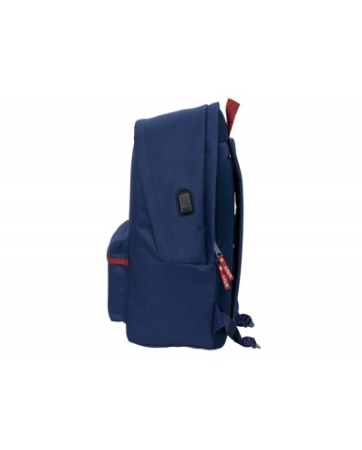 Mochila safta doble para portatil 156 usb el pulpo 440x310x180 mm