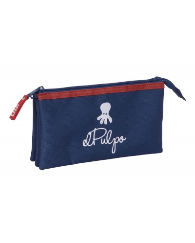 Bolso escolar portatodo safta triple el pulpo 120x220x30 mm