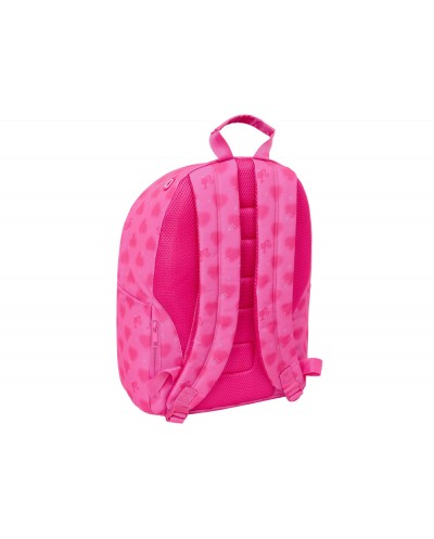 Mochila safta para portatil 141 barbie corazones 410x310x160 mm
