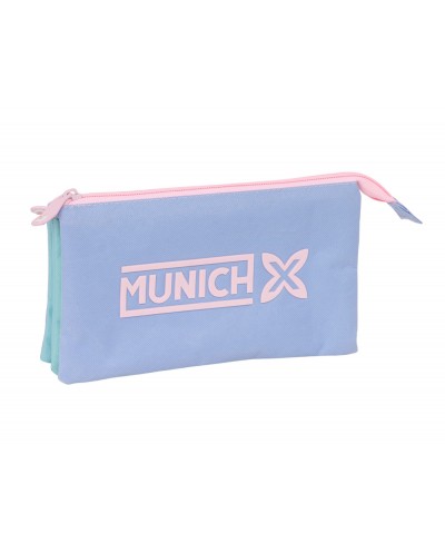 Bolso escolar portatodo safta triple munich mellow 120x220x30 mm