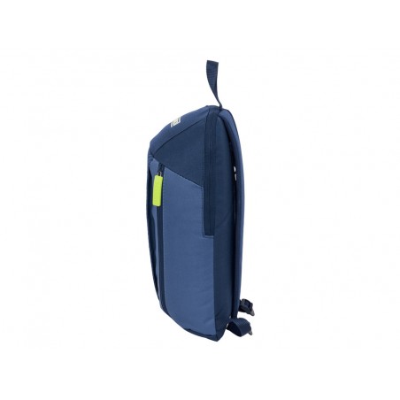 Mini mochila safta con cremallera vertical munich blue indigo 390x220x100 mm