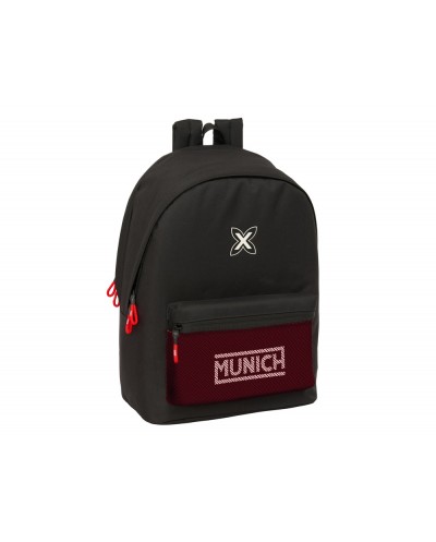 Mochila safta doble para portatil 156usb munich vulcan 440x310x180 mm