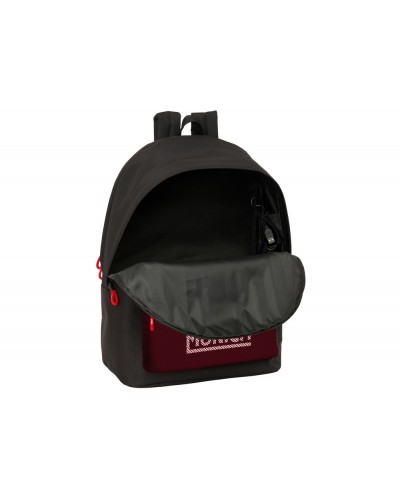 Mochila safta doble para portatil 156usb munich vulcan 440x310x180 mm
