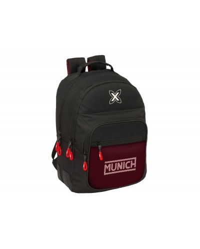 Mochila safta doble con cantoneras adaptable a carro munich vulcan 420x320x150 mm