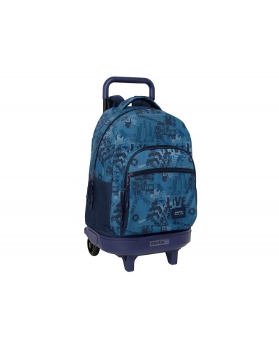 Mochila safta grande con ruedas compact extraible new edition 450x330x220 mm