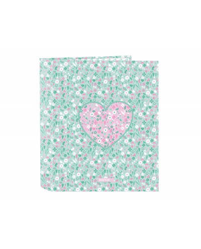 Carpeta safta 4 anillas folio carton lomo ancho cuore