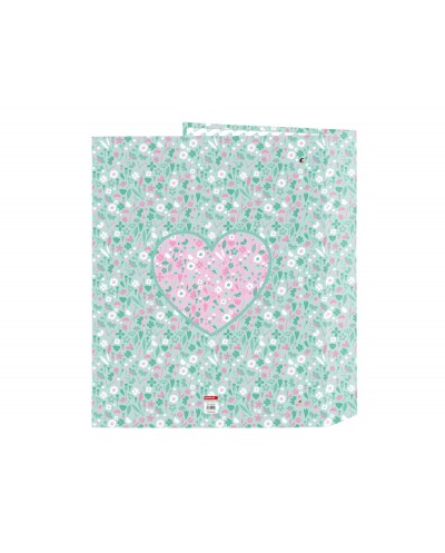 Carpeta safta 4 anillas folio carton lomo ancho cuore