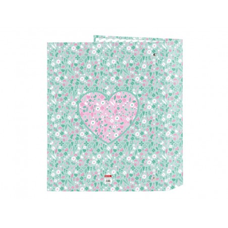 Carpeta safta 4 anillas folio carton lomo ancho cuore