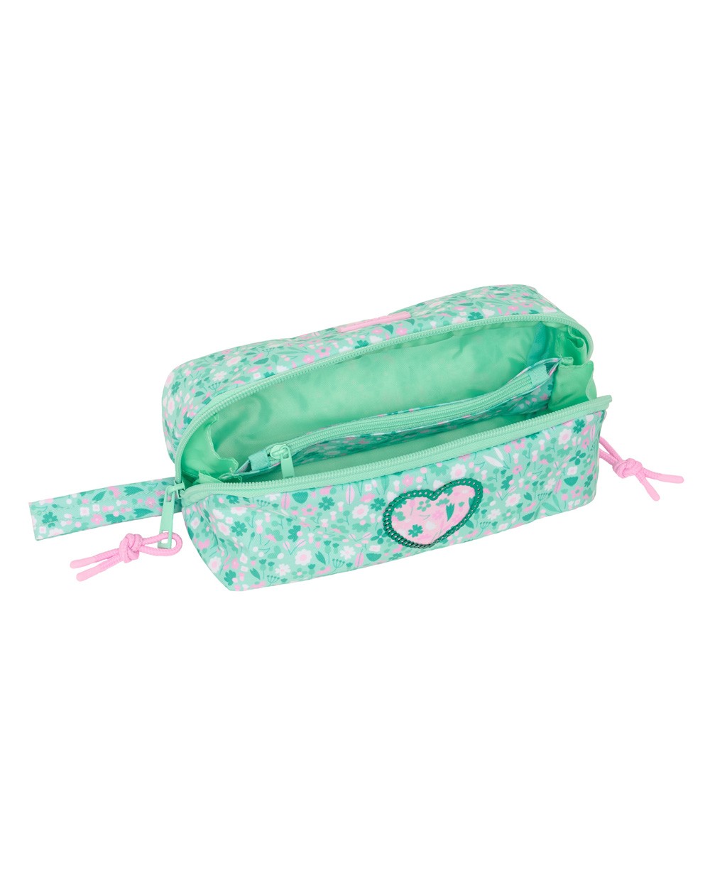 Bolso escolar portatodo safta cuadrado grande safta cuore 80x200x80 mm